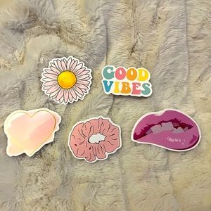 Accessory stickers (5x)